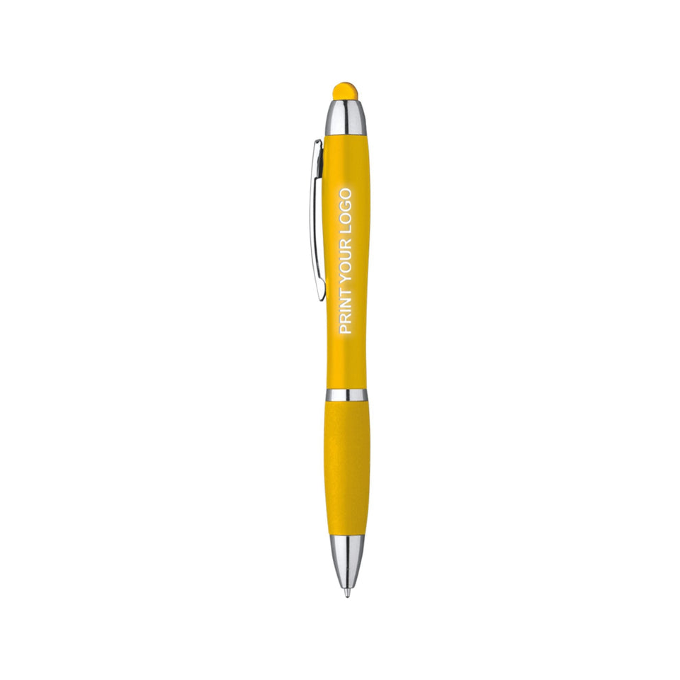 5234 Neon Color - Penna Sfera Touch con led personalizzato con logo - Pubblienne