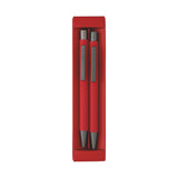 5284 Tilde - Parure Penna E Matita Soft Touch In Astuccio personalizzato con logo - Pubblienne