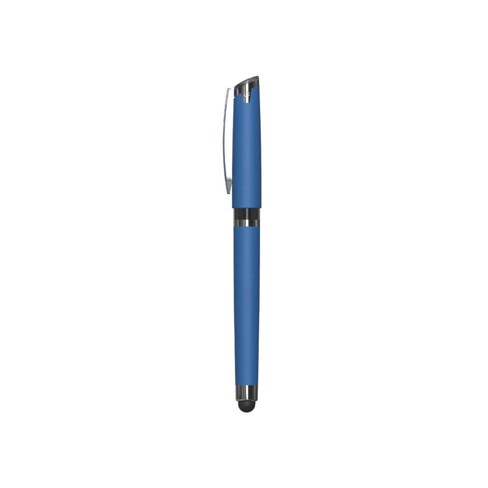 5291 Clio - Penna Roller Gel Soft Touch personalizzato con logo - Pubblienne
