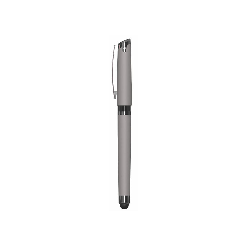 5291 Clio - Penna Roller Gel Soft Touch personalizzato con logo - Pubblienne