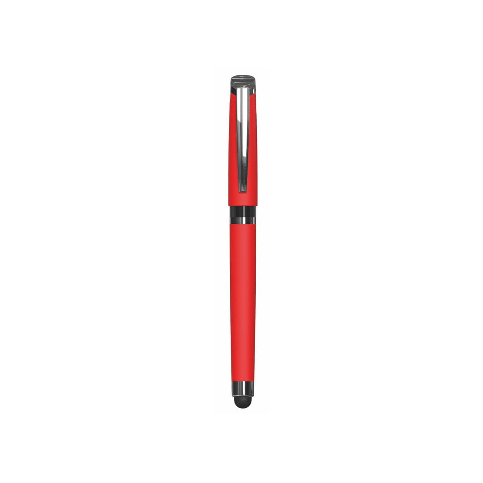 5291 Clio - Penna Roller Gel Soft Touch personalizzato con logo - Pubblienne