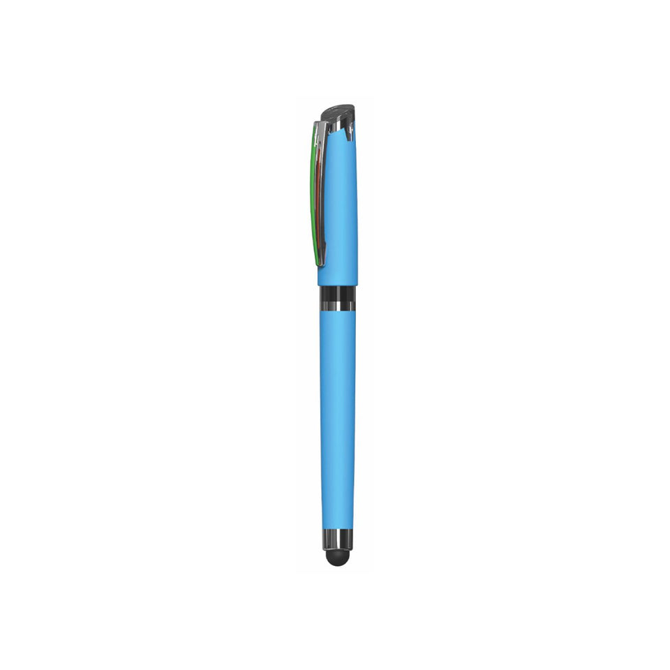 5291 Clio - Penna Roller Gel Soft Touch personalizzato con logo - Pubblienne