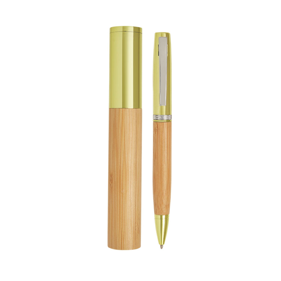 5570 Dermot - Penna Bamboo personalizzato con logo - Pubblienne