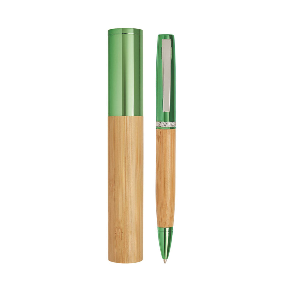 5570 Dermot - Penna Bamboo personalizzato con logo - Pubblienne