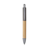 5648 Henry - Penna Sfera In Bamboo E Metallo In Astuccio personalizzato con logo - Pubblienne