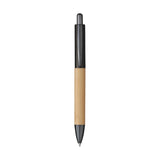5648 Henry - Penna Sfera In Bamboo E Metallo In Astuccio personalizzato con logo - Pubblienne