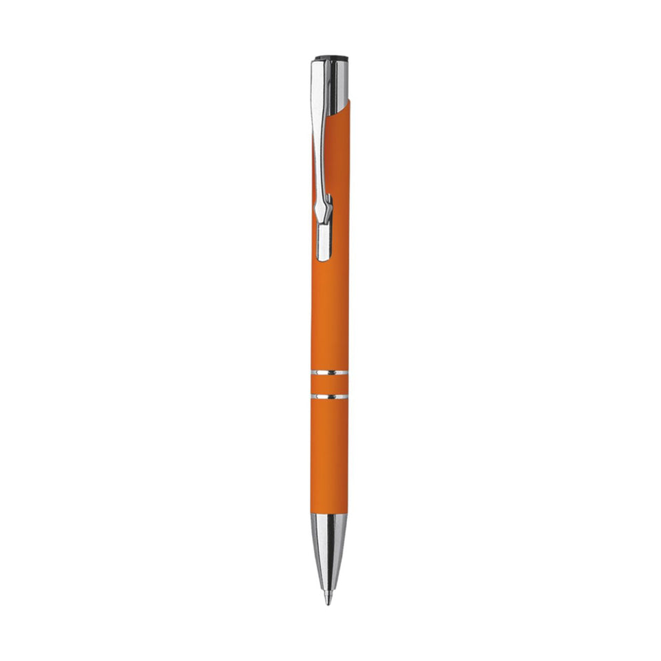 5651 Tito Soft - Penna Sfera In Alluminio Soft Touch personalizzato con logo - Pubblienne
