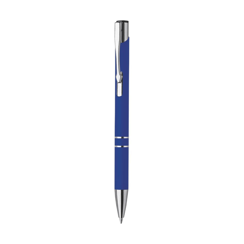 5651 Tito Soft - Penna Sfera In Alluminio Soft Touch personalizzato con logo - Pubblienne