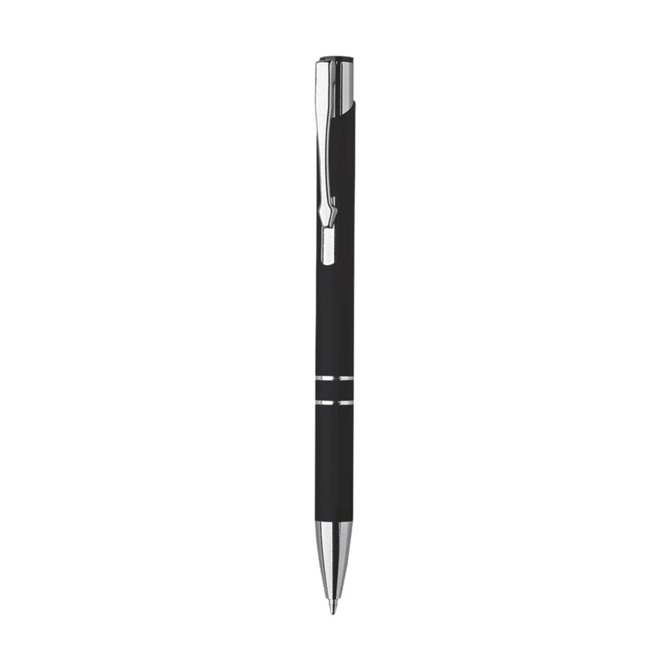 5651 Tito Soft - Penna Sfera In Alluminio Soft Touch personalizzato con logo - Pubblienne