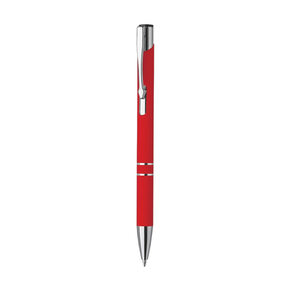 5651 Tito Soft - Penna Sfera In Alluminio Soft Touch personalizzato con logo - Pubblienne