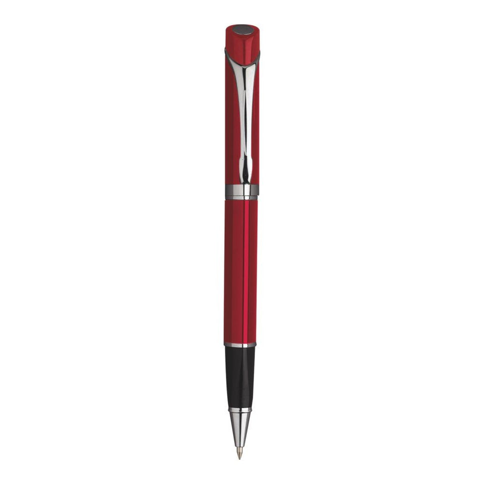 5665NERO  PENNA ROLLER personalizzato con logo - Pubblienne