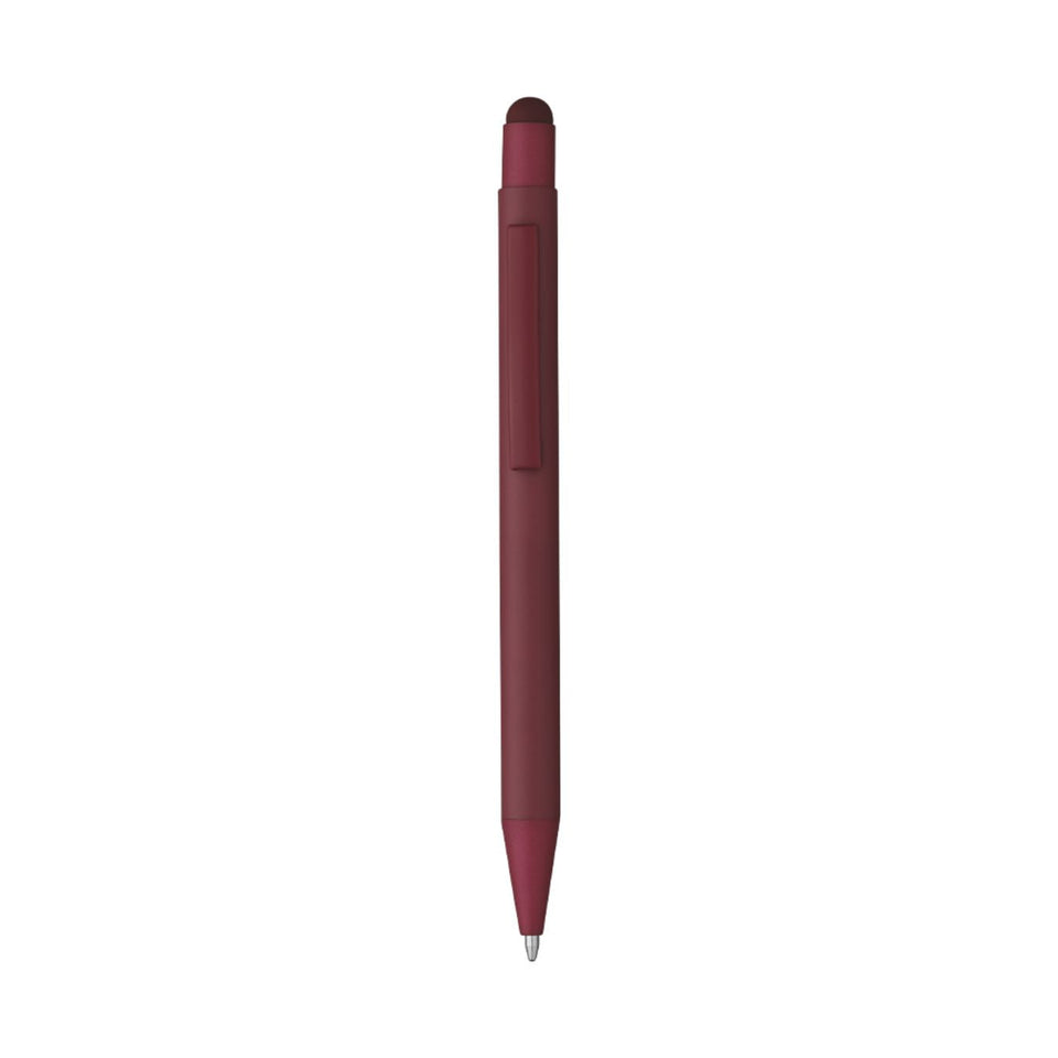 5690 Milvia - Penna Sfera Touch In Alluminio personalizzato con logo - Pubblienne