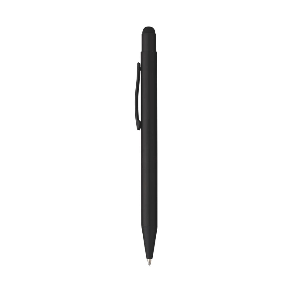 5690 Milvia - Penna Sfera Touch In Alluminio personalizzato con logo - Pubblienne