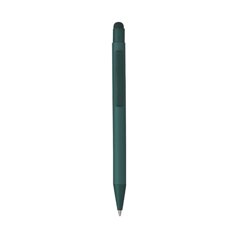 5690 Milvia - Penna Sfera Touch In Alluminio personalizzato con logo - Pubblienne