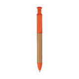 5693 Ariele - Penna In Bamboo E Paglia Di Frumento personalizzato con logo - Pubblienne