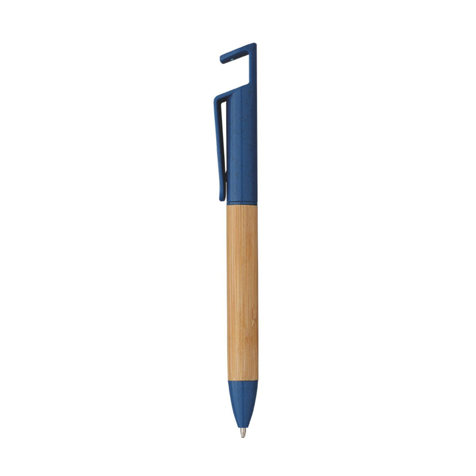 5693 Ariele - Penna In Bamboo E Paglia Di Frumento personalizzato con logo - Pubblienne
