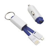 Twin - Caricatore Auto 2 Porte Usb personalizzato con logo - Pubblienne