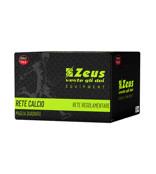 RETI CALCIO PRO 7,56 x 2,44 x 1,68 x 1,68 mt personalizzato con logo - Pubblienne