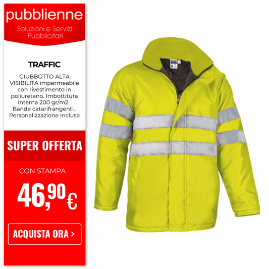 TRAFFIC personalizzato con logo - Pubblienne