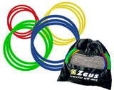 SET CERCHI PVC 60 CM PIATTI 12 PZ personalizzato con logo - Pubblienne