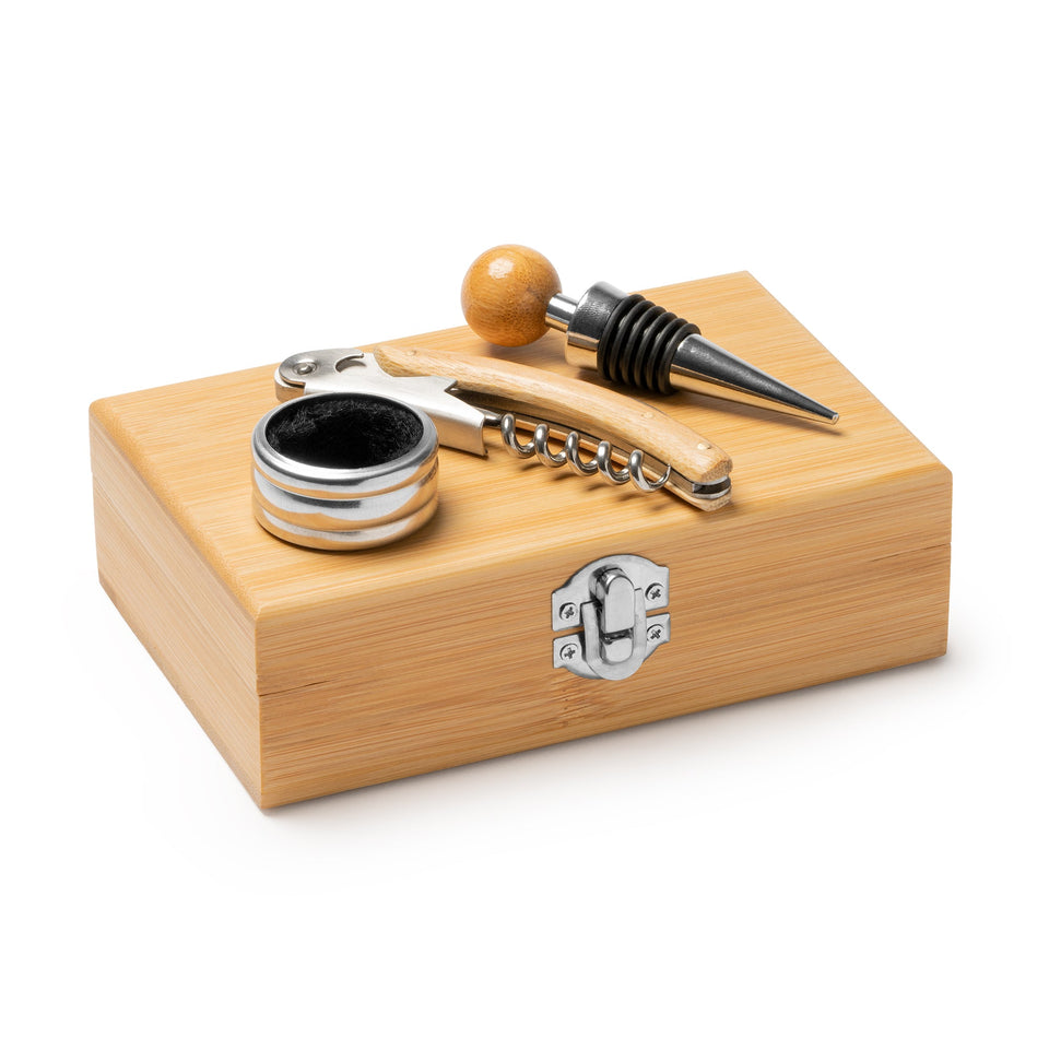 6036 Ubaldo - Set da vino personalizzato con logo - Pubblienne