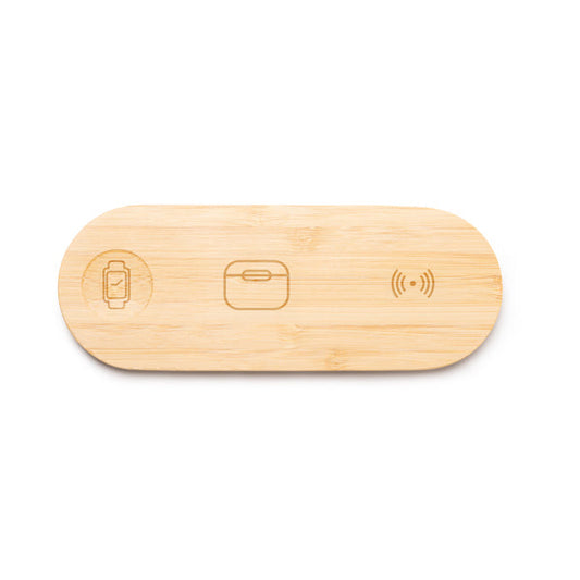 6130 BERTO - Caricabatterie Wireless personalizzato con logo - Pubblienne