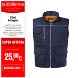 Gilet Morgan personalizzato con logo - Pubblienne