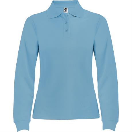 R6636 - Roly Estrella Woman Manica Lunga Polo Donna personalizzato con logo - Pubblienne
