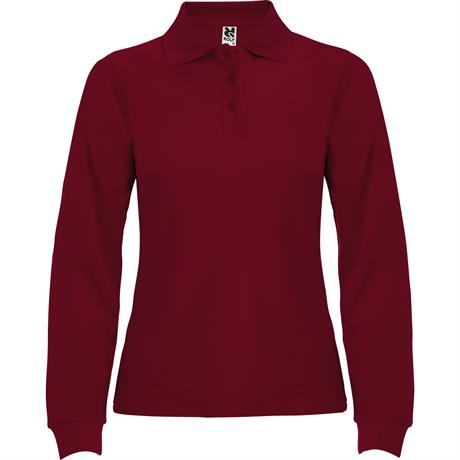 R6636 - Roly Estrella Woman Manica Lunga Polo Donna personalizzato con logo - Pubblienne