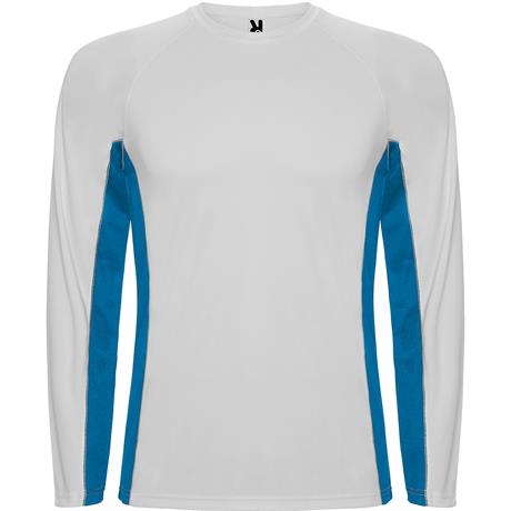 R6670 - Roly Shanghai Manica Lunga T-Shirt Uomo personalizzato con logo - Pubblienne
