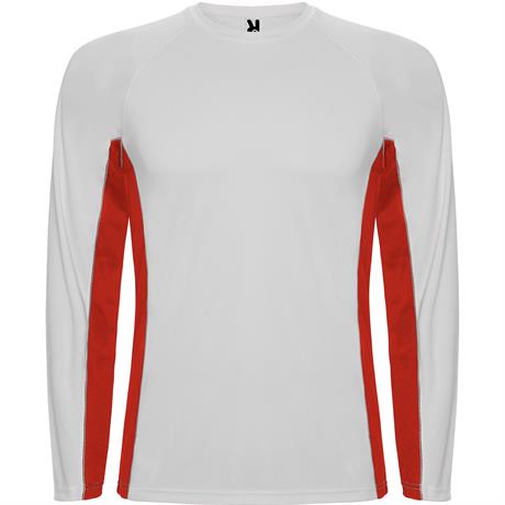 R6670 - Roly Shanghai Manica Lunga T-Shirt Uomo personalizzato con logo - Pubblienne