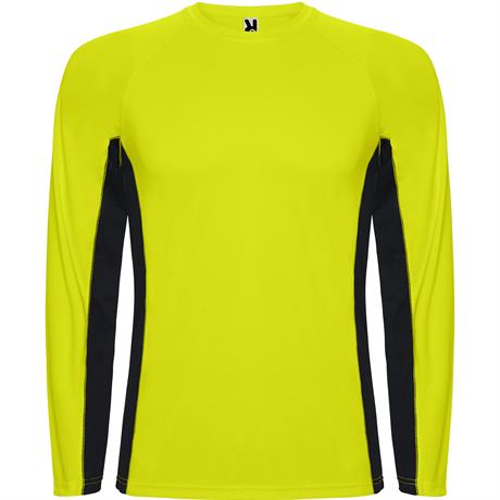 R6670 - Roly Shanghai Manica Lunga T-Shirt Uomo personalizzato con logo - Pubblienne