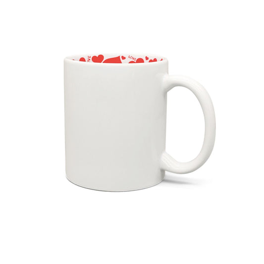 7027 LOVE IN - Tazza Ceramica personalizzato con logo - Pubblienne