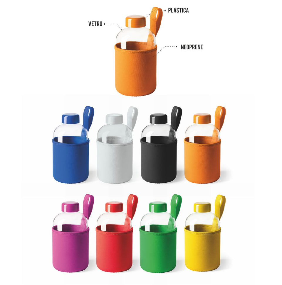 Olana - Borraccia Vetro 620Ml personalizzato con logo - Pubblienne
