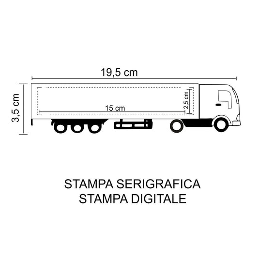 8109 Truck - Camion personalizzato con logo - Pubblienne