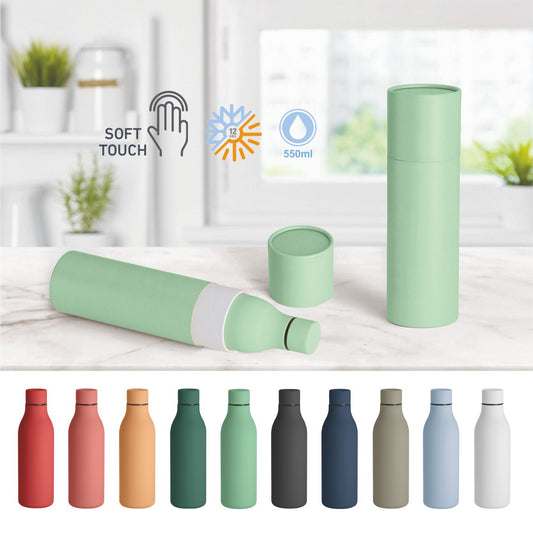 8260 Kasai - Borraccia Termica Soft Touch 550ML personalizzato con logo - Pubblienne