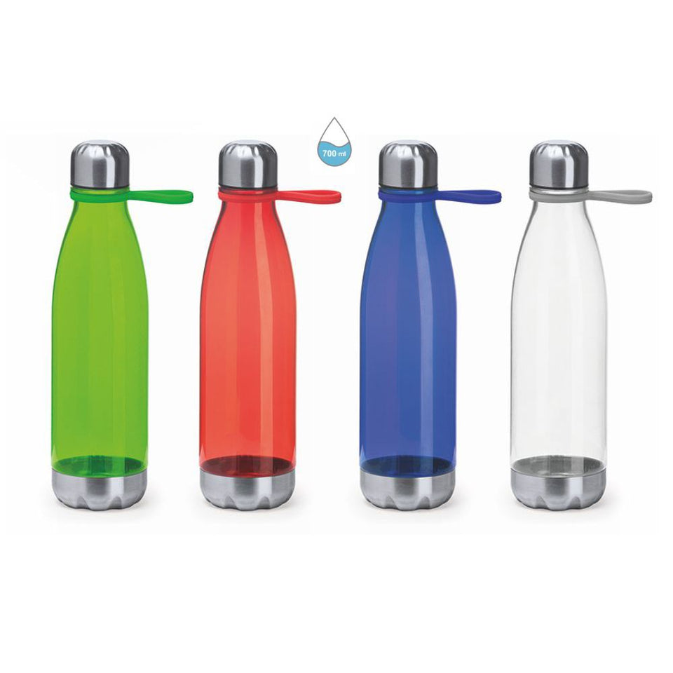 8411 Elba - Borraccia Da 700ml Con Finitura As Trasparente personalizzato con logo - Pubblienne