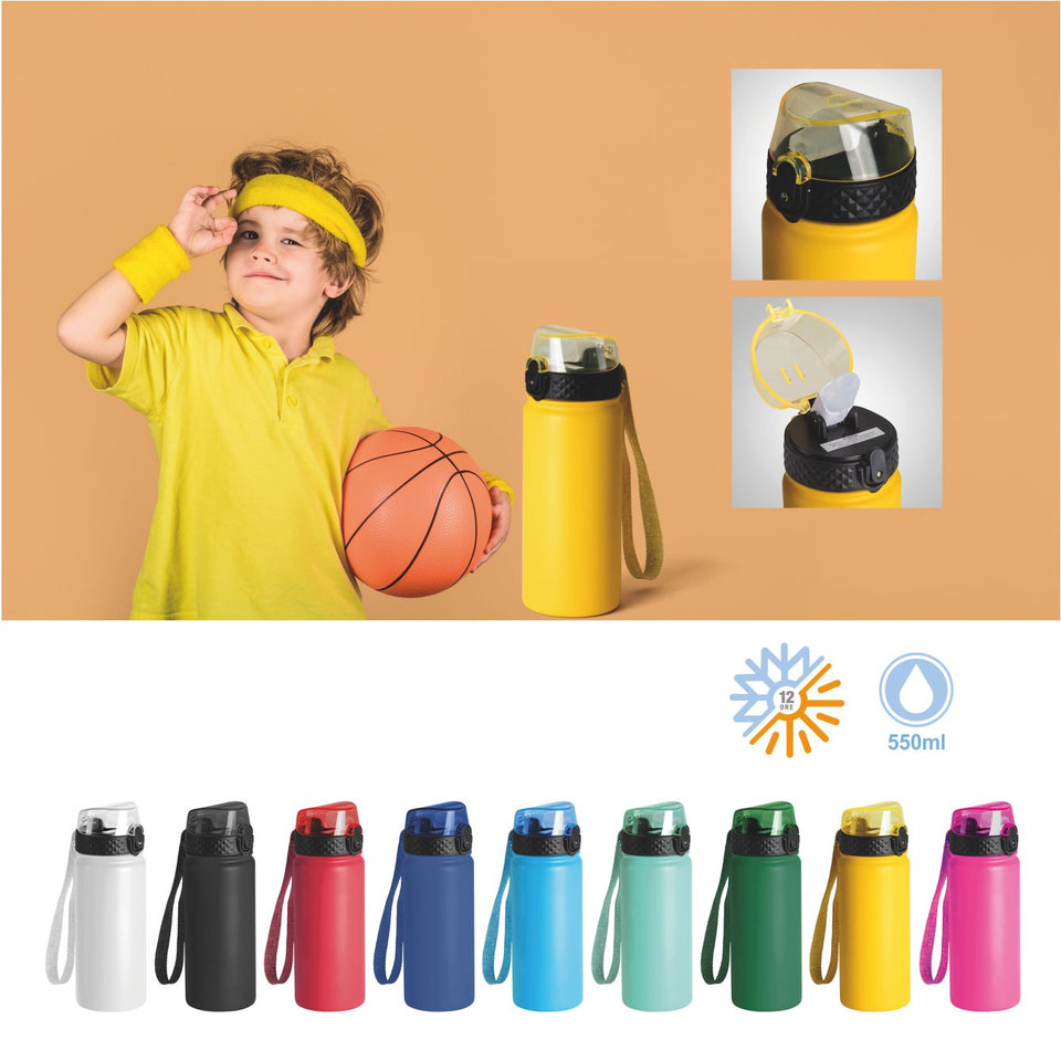8470 Giuba - Borraccia Termica 550ML personalizzato con logo - Pubblienne