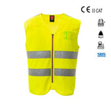 ACE MESH GILET A/V IN RETE TRASPIRANTE PAYPER personalizzato con logo - Pubblienne