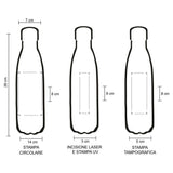 8708 Yukon - Borraccia Termica 500 Ml Acciaio 304 Doppia Parete Bruin Bear personalizzato con logo - Pubblienne