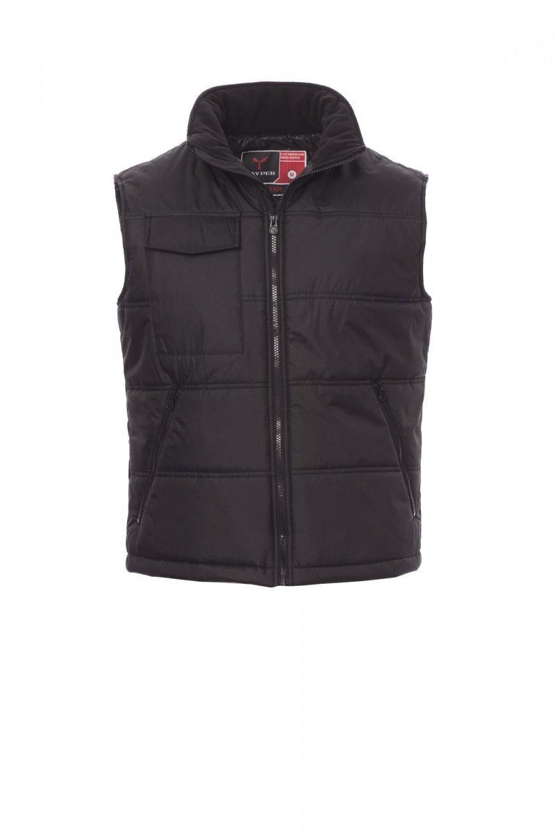 STAR GILET TRAPUNTATO CON RETRO SAGOMATO PAYPER personalizzato con logo - Pubblienne