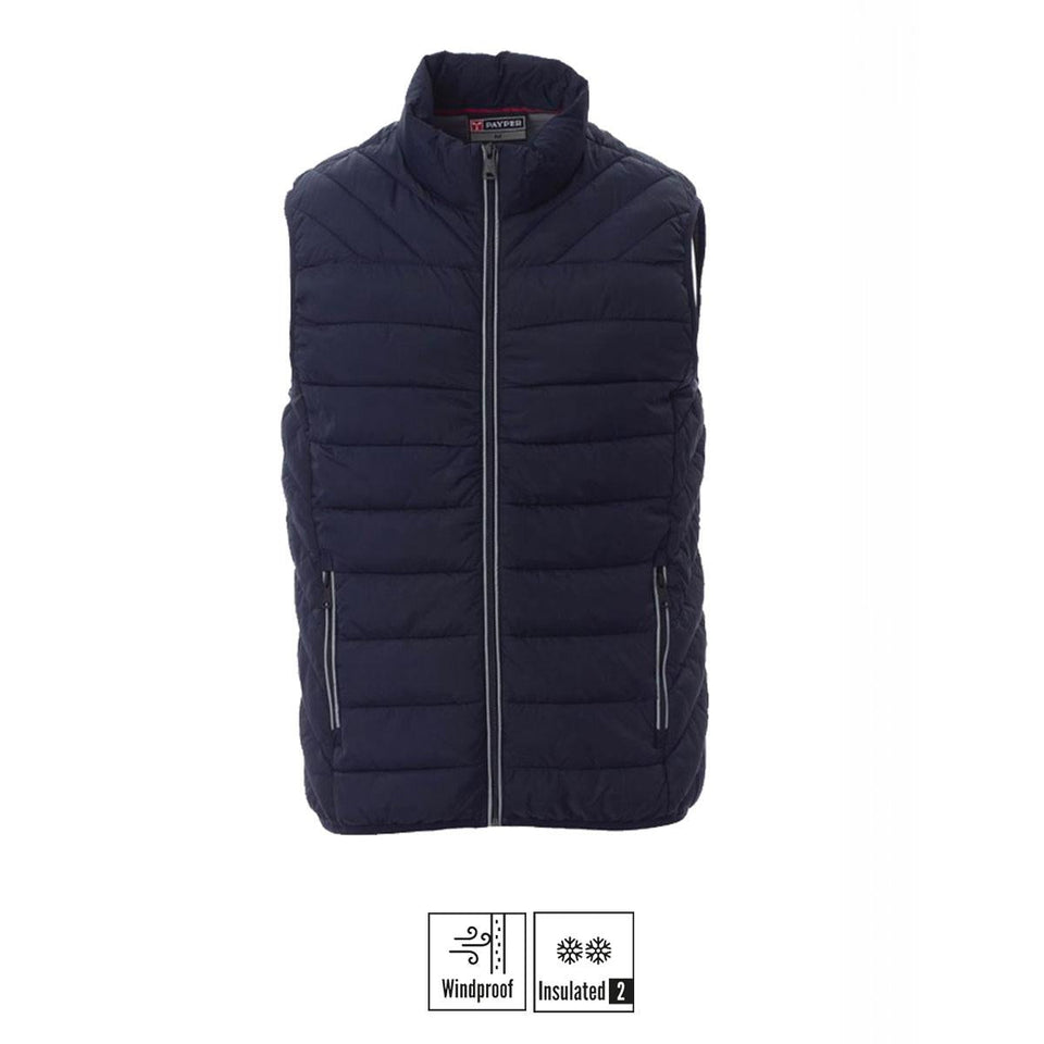 TIME GILET PIUMINO DA UOMO PAYPER personalizzato con logo - Pubblienne