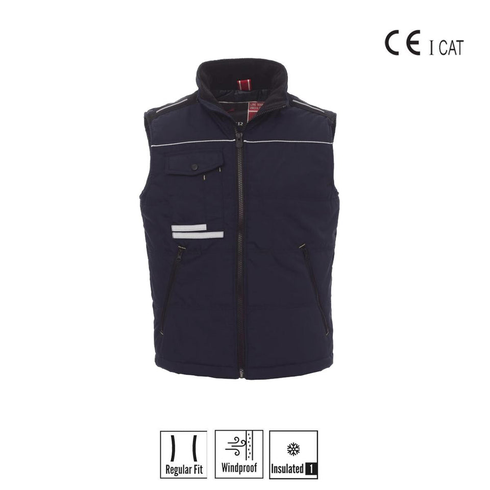 AZUA 2.0 GILET UNISEX MULTITASCHE 170G PAYPER personalizzato con logo - Pubblienne