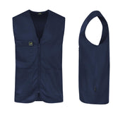 GILET ESTIVO MULTITASCHE CON ZIP personalizzato con logo - Pubblienne