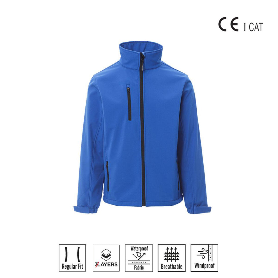 DUBLIN GIACCA ERGONOMICA SOFT SHELL PAYPER personalizzato con logo - Pubblienne