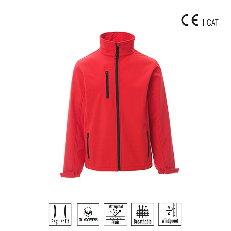 DUBLIN GIACCA ERGONOMICA SOFT SHELL PAYPER personalizzato con logo - Pubblienne