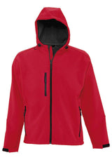 GIACCA SOFT SHELL CON CAPPUCCIO personalizzato con logo - Pubblienne