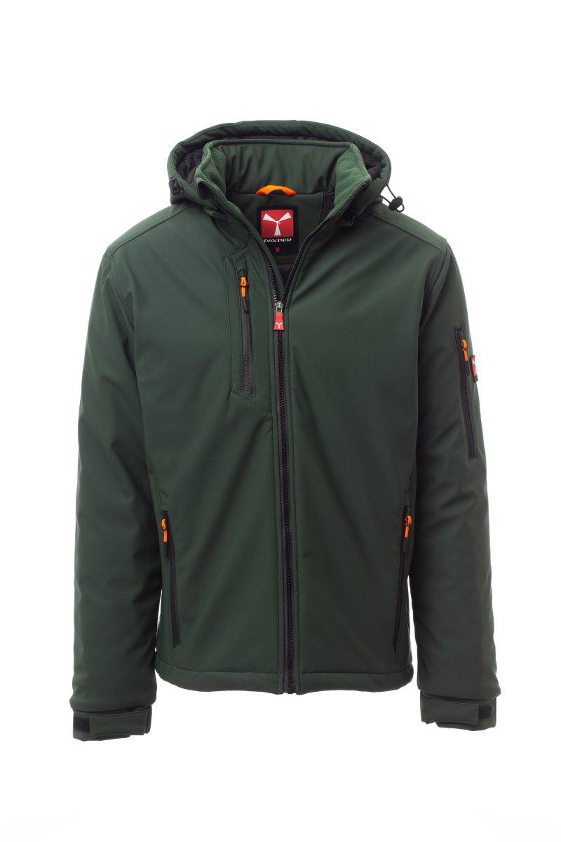 CREEK PAD SOFT SHELL 3 STRATI DA UOMO PAYPER personalizzato con logo - Pubblienne