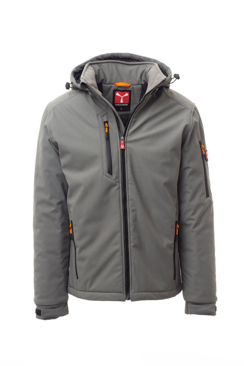 CREEK PAD SOFT SHELL 3 STRATI DA UOMO PAYPER personalizzato con logo - Pubblienne