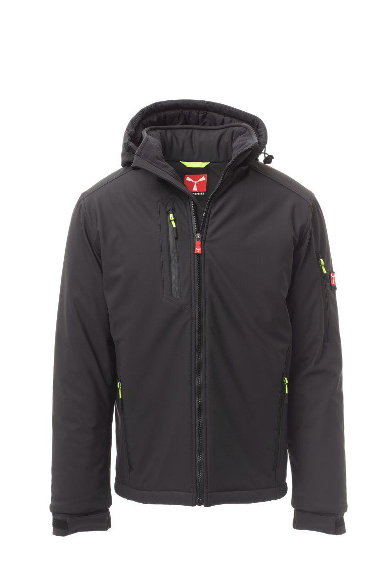 CREEK PAD SOFT SHELL 3 STRATI DA UOMO PAYPER personalizzato con logo - Pubblienne